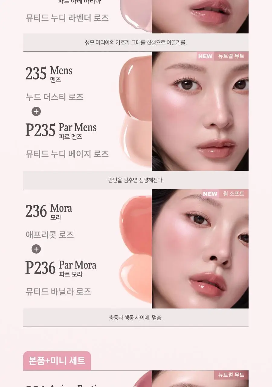 [리퀴드치크 본품증정] 딘토 블러글로이 립틴트 36종 (단품/기획) 상세페이지 5